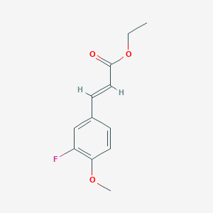 Ethyl (E)-3-(3-Fluoro-4-methoxyphenyl)acrylate