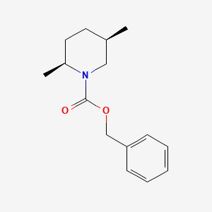 Benzyl (2s,5r)-2,5-dimethylpiperidine-1-carboxylate