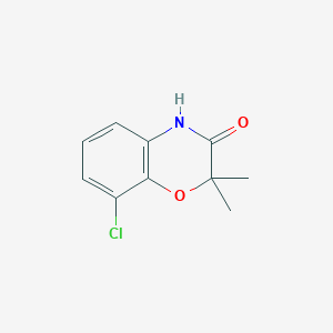 8-Chloro-2,2-dimethyl-2H-benzo[b][1,4]oxazin-3(4H)-one