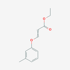 Ethyl 3-(3-Methylphenoxy)prop-2-enoate