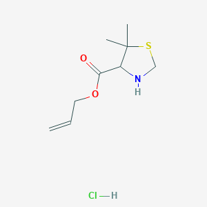 Allyl 5,5-dimethylthiazolidine-4-carboxylate hydrochloride