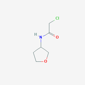 2-chloro-N-(oxolan-3-yl)acetamide