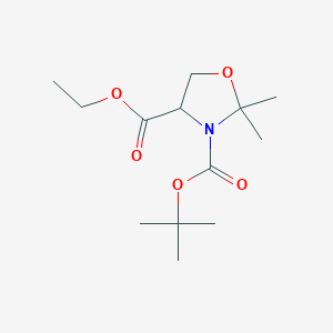 Ethyl 3-Boc-2,2-dimethyloxazolidine-4-carboxylate