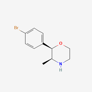 (2R,3S)-2-(4-bromophenyl)-3-methylmorpholine