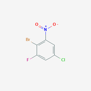 2-Bromo-5-chloro-1-fluoro-3-nitrobenzene