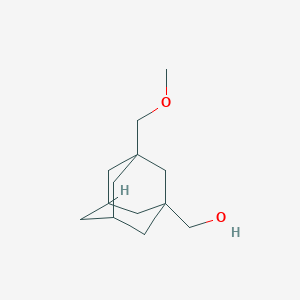 [3-(Methoxymethyl)adamantan-1-yl]methanol