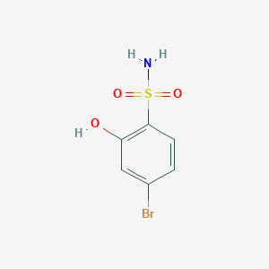 4-Bromo-2-hydroxybenzene-1-sulfonamide