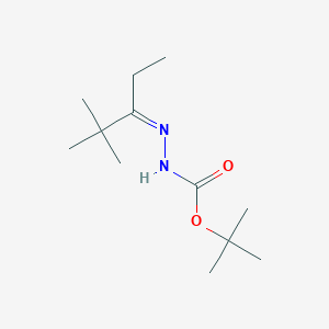 tert-butyl N-[(Z)-2,2-dimethylpentan-3-ylideneamino]carbamate