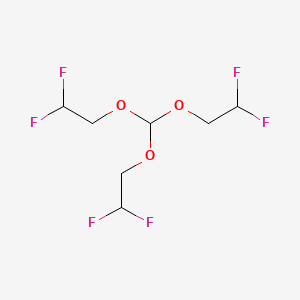 2-[Bis(2,2-difluoroethoxy)methoxy]-1,1-difluoroethane