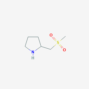 2-(Methanesulfonylmethyl)pyrrolidine