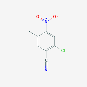 2-Chloro-5-methyl-4-nitrobenzonitrile