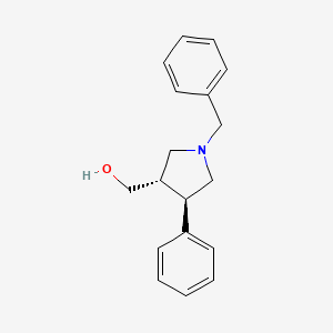 ((3S,4R)-1-benzyl-4-phenylpyrrolidin-3-yl)methanol