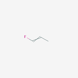 molecular formula C3H5F B11720285 1-Fluoroprop-1-ene CAS No. 406-33-7