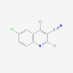 2,4,6-Trichloroquinoline-3-carbonitrile