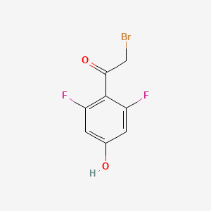 2-Bromo-2',6'-difluoro-4'-hydroxyacetophenone