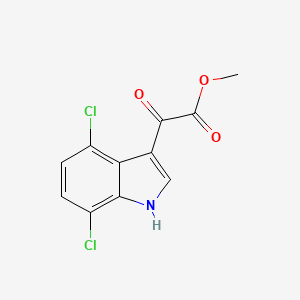 Methyl 2-(4,7-Dichloro-3-indolyl)-2-oxoacetate