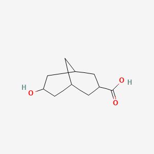 7-Hydroxybicyclo[3.3.1]nonane-3-carboxylic acid