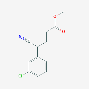 Methyl 4-(3-Chlorophenyl)-4-cyanobutyrate