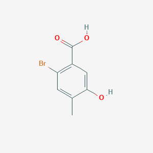 2-Bromo-5-hydroxy-4-methylbenzoic acid