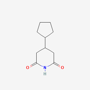 4-Cyclopentylpiperidine-2,6-dione