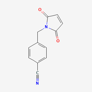 4-((2,5-dioxo-2,5-dihydro-1H-pyrrol-1-yl)methyl)benzonitrile