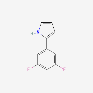 2-(3,5-Difluorophenyl)-1H-pyrrole