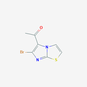 1-(6-Bromoimidazo[2,1-b]thiazol-5-yl)ethanone