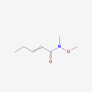 N-methoxy-N-methylpent-2-enamide