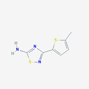 3-(5-Methylthiophen-2-yl)-2,5-dihydro-1,2,4-thiadiazol-5-imine