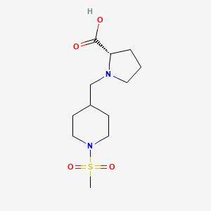 ((1-(Methylsulfonyl)piperidin-4-yl)methyl)-L-proline