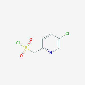 (5-Chloropyridin-2-YL)methanesulfonyl chloride