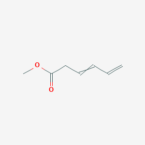 molecular formula C7H10O2 B11720669 Methyl 3,5-hexadienoate 