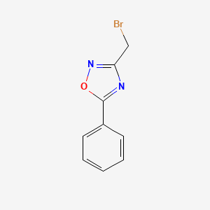 3-(Bromomethyl)-5-phenyl-1,2,4-oxadiazole