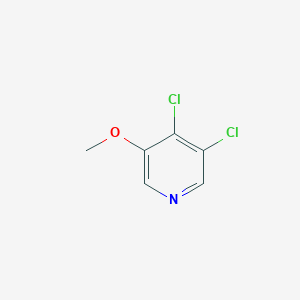 molecular formula C6H5Cl2NO B11720693 3,4-Dichloro-5-methoxypyridine 