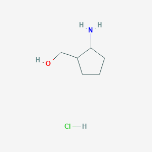 (2-Aminocyclopentyl)methanol hydrochloride