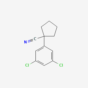 1-(3,5-Dichlorophenyl)cyclopentanecarbonitrile