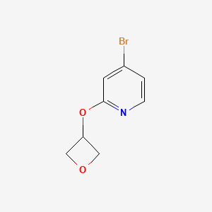 4-Bromo-2-(oxetan-3-yloxy)pyridine