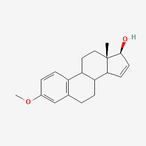 molecular formula C19H24O2 B11720877 (1S,11aS)-7-methoxy-11a-methyl-1H,3aH,3bH,4H,5H,9bH,10H,11H,11aH-cyclopenta[a]phenanthren-1-ol 