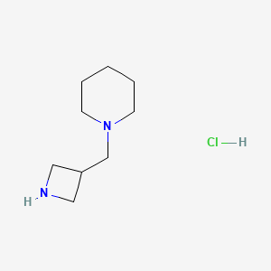 1-(Azetidin-3-ylmethyl)piperidine hydrochloride