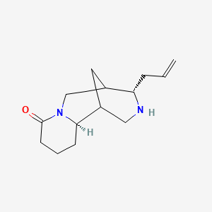 (2R,10S)-10-prop-2-enyl-7,11-diazatricyclo[7.3.1.02,7]tridecan-6-one