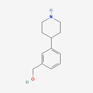 (3-(Piperidin-4-yl)phenyl)methanol