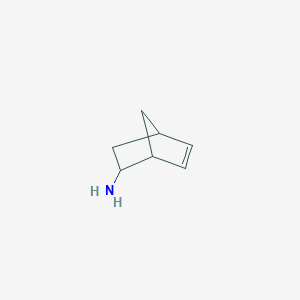 molecular formula C7H11N B11720988 Bicyclo[2.2.1]hept-5-en-2-amine CAS No. 52430-93-0