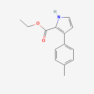 Ethyl 3-(4-Methylphenyl)-1H-pyrrole-2-carboxylate