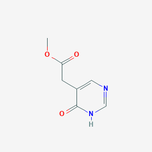 Methyl 2-(4-hydroxypyrimidin-5-yl)acetate