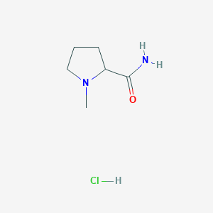 1-Methylpyrrolidine-2-carboxamide hydrochloride