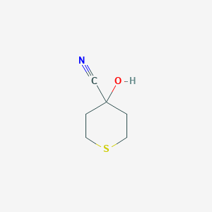 4-Hydroxytetrahydro-2H-thiopyran-4-carbonitrile