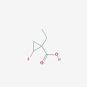 1-Ethyl-2-fluorocyclopropane-1-carboxylic acid