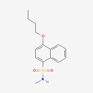 4-butoxy-N-methylnaphthalene-1-sulfonamide