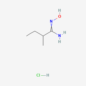 N'-Hydroxy-2-methylbutanimidamide hydrochloride