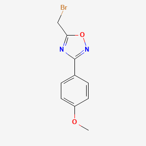 5-(Bromomethyl)-3-(4-methoxyphenyl)-1,2,4-oxadiazole